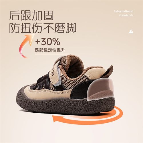 男童透气网面网鞋春秋新款1-3-5岁2女小童运动休闲鞋防滑宝宝鞋子 - 图2