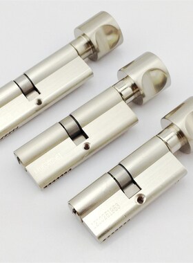 超B级全铜锁芯80MM木门大门 单开大葫芦防锡纸防技术开启防盗锁芯