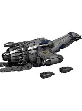 3热卖小颗粒MOC-12777太空飞船儿童益智积木拼装玩具模型摆件
