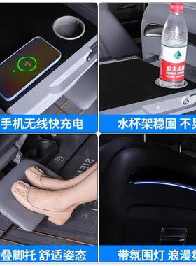 适用于传祺M8新大师版多功能小桌板改装传奇m8宗师E9座椅靠背桌