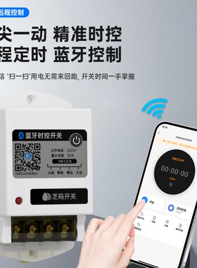 4G手机app远程控制开关定时智能无线遥控水泵路灯电源控制220V