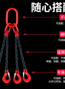 起重吊钩挂钩货钩万向旋转钩旋转吊勾子吊钩钢管钩大开口吊环钢管