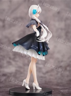 优质版琪亚娜手办圣夜交响诗二次元女孩游戏模型玩具桌面机箱摆件