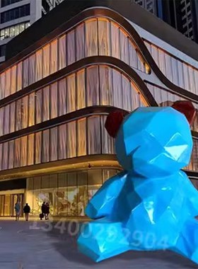 玻璃钢卡通雕塑定制大型不锈钢动漫人物ip公仔泡沫消防员logo摆件