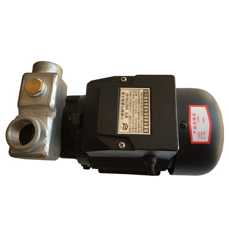 直销凌波牌20ZTDB-40高扬程不锈钢高压泵微型不锈钢自吸泵 - 图2