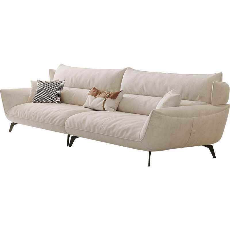 极派新款猫抓布沙发简约现代轻奢意式极简小户型客厅组合布艺沙发,淘宝优惠券,粉丝福利购,淘宝优惠卷