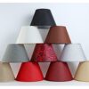 Wholesale table lamp shade chandelier shell floor lamp linen E27 lamp holder bedroom lamp wall lamp floor lamp shade fabric