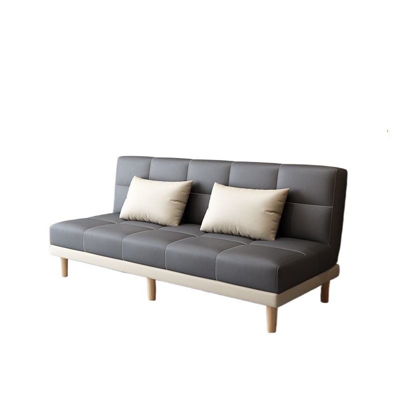 Technology fabric sofa living room small apartment rental multifunctional folding double fabric sofa day-bed apartment