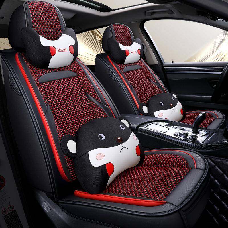 夏季MGK冰丝汽车坐垫利帝豪GS骐通达逍客奇骏座天籁轩逸全卡包椅,淘宝优惠券,粉丝福利购,淘宝优惠卷