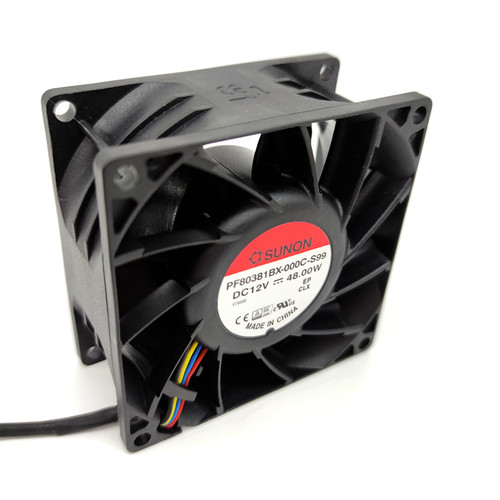 包邮原装建准 PF80381BX-0000-S99 12V 48W  8cm万转暴力电摩风扇 - 图1