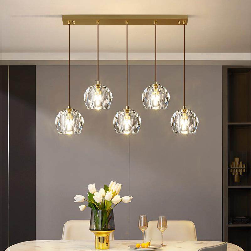 水餐厅吊灯现684代简约轻奢室床盘头客厅吧台饭厅圆晶卧灯具,淘宝优惠券,粉丝福利购,淘宝优惠卷