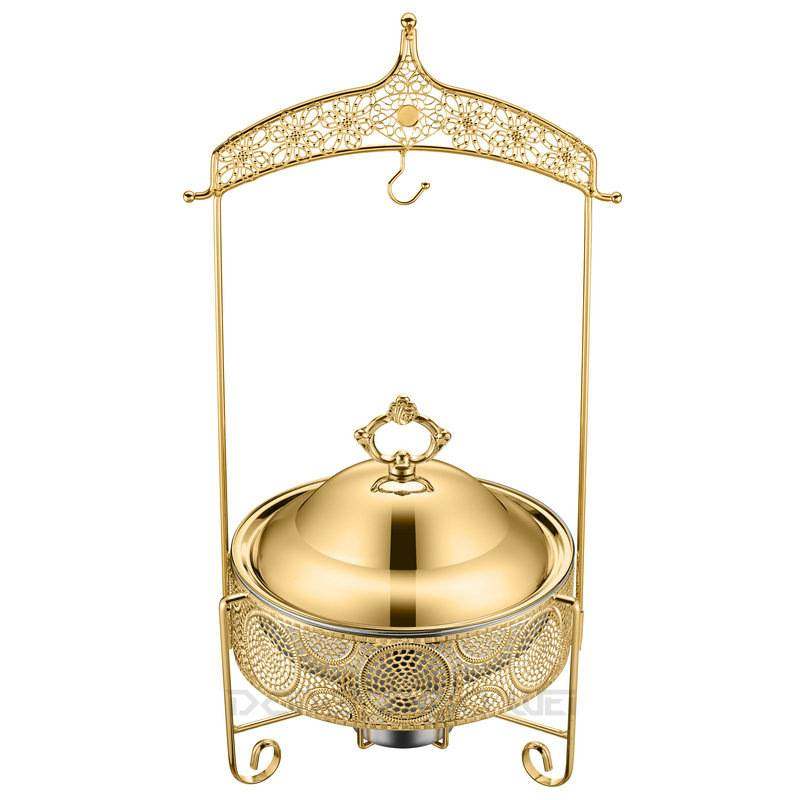 新款豪华花边爵士盖挂盖自助餐炉加粗吊钩餐炉固体液体酒精炉小火,淘宝优惠券,粉丝福利购,淘宝优惠卷