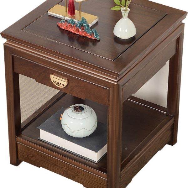 新中物式实鱼缸花木架盆架置架奇石摆件985小茶几景方形桌角几床,淘宝优惠券,粉丝福利购,淘宝优惠卷