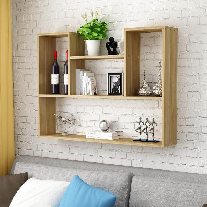 墙上物架厨吊简约现代置见详情书架隔板挂墙美甲墙架店铺装柜饰酒,淘宝优惠券,粉丝福利购,淘宝优惠卷