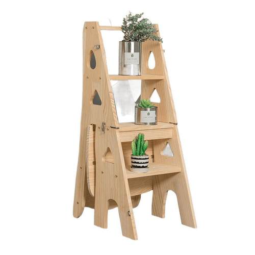 实两木梯子家Px8N6baZ用折叠梯叠椅凳子用椅子室内登樖高折椅子多 - 图3