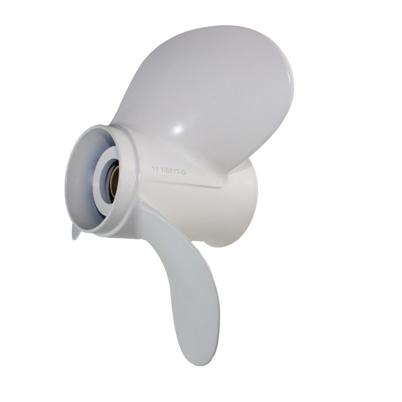 61少儿节b船外机 11-1/8X13-G 螺旋桨 69W-45945-00-EL 40HP F60 - 图0