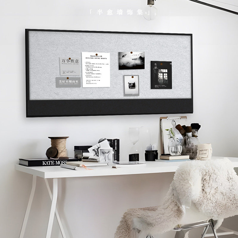 相片展示板便利贴墙板软木板墙贴墙面愿景板留言板照片墙不伤墙,淘宝优惠券,粉丝福利购,淘宝优惠卷