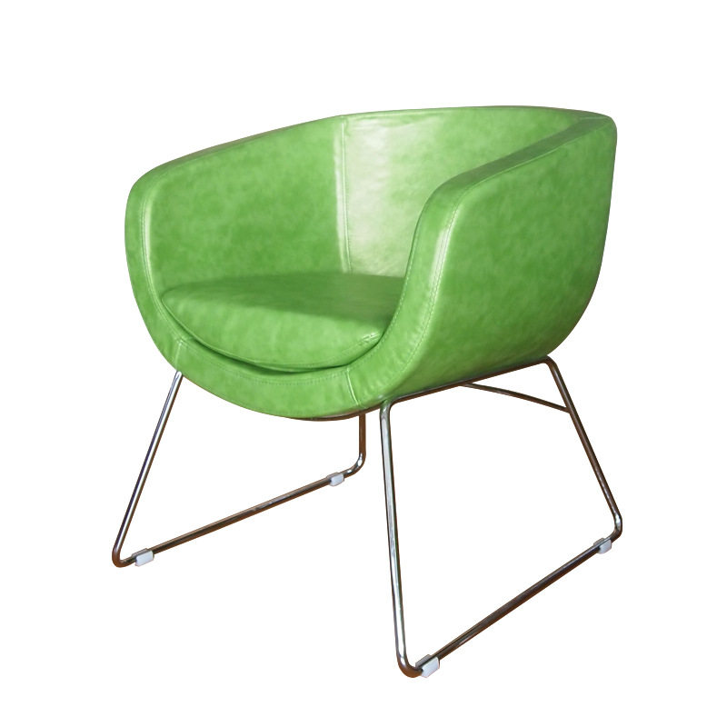 HFC-317 Semi-circular Leisure Chair Negotiation Living Room Single Sofa Customized Color Fabric Sales