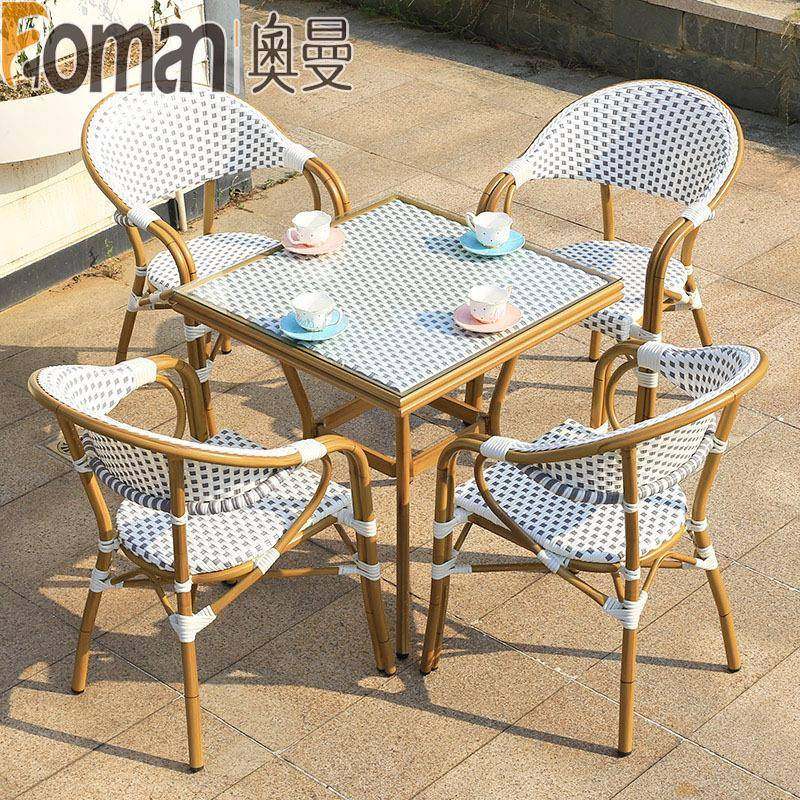户外阳台桌椅藤椅三件套室外别墅庭院藤编露台简约休闲小茶几组合,淘宝优惠券,粉丝福利购,淘宝优惠卷