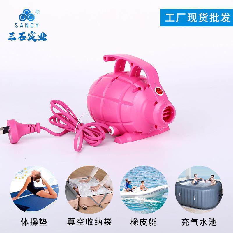 500W电动充气泵收纳袋抽气泵冲浪板水上乐园玩具体操垫用充气泵,淘宝优惠券,粉丝福利购,淘宝优惠卷