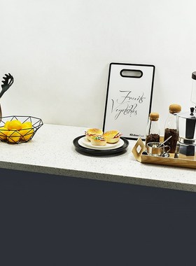 样板间厨房摆件组合咖啡豆壶器具咖啡主题摆设瓷砖店样板房装饰品