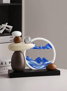 2P80贝汉美沙画奢件摆轻感小众客厅电视流F785HS88柜酒柜