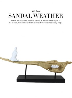 中式样板间售楼处软装饰品客厅z家居书房禅意摆件茶几玄关意境摆