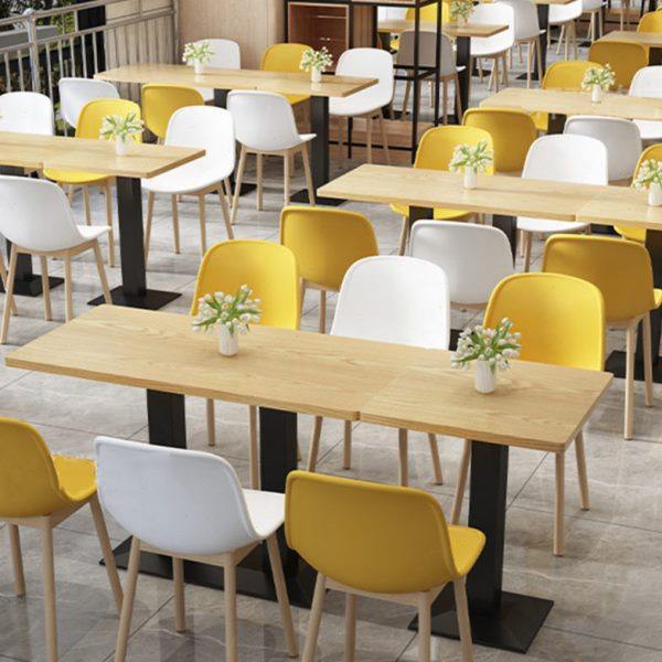 公司食堂桌椅学校位职工餐厅桌子快餐店美食城饭堂商用桌椅组合,淘宝优惠券,粉丝福利购,淘宝优惠卷