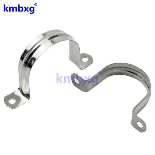 kmbxg 304不锈钢骑马卡 管卡管夹 水管U型卡 管支架 欧姆喉箍卡箍 - 图1