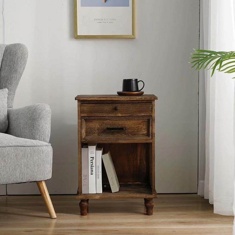 6纳R简易式床头美901柜实木简约 边柜卧室收柜子物柜储 多功能 经,淘宝优惠券,粉丝福利购,淘宝优惠卷
