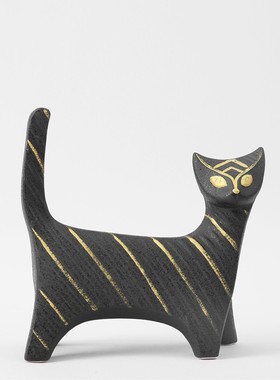 新中式陶瓷抽象动物摆件酒店s会所样品屋展示中心样板间客厅装饰