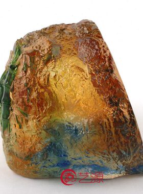 琉璃牛摆件开拓者创意家居饰品商务礼品送升迁升职客户领导的礼物