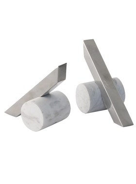 OMENIA轻奢样板间客厅展示柜陈列F搭配装饰品摆件博物架开放格饰