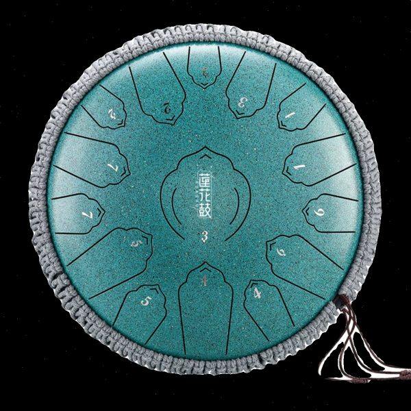 空灵鼓华蜀15音14寸钢舌鼓儿童梵音鼓初学者乐器色空鼓专业手碟鼓,淘宝优惠券,粉丝福利购,淘宝优惠卷