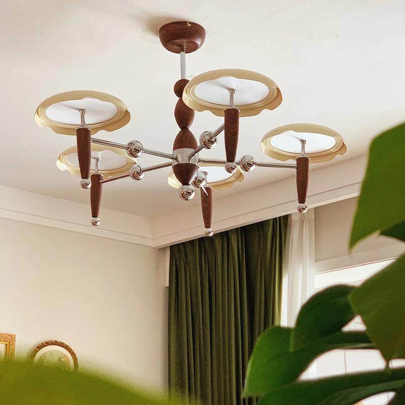 法式8643奶油风餐飞厅客灯中室古风星轨碟默片灯现厅代简约卧护眼,淘宝优惠券,粉丝福利购,淘宝优惠卷