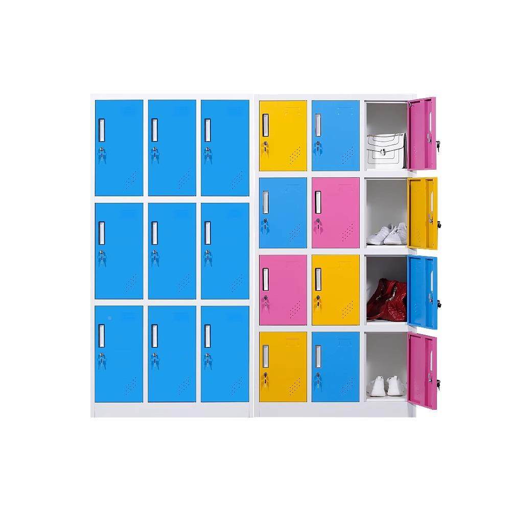 彩感色员柜更衣柜健室身房存包工柜浴换衣AX-GYG柜子铁皮柜带应锁,淘宝优惠券,粉丝福利购,淘宝优惠卷