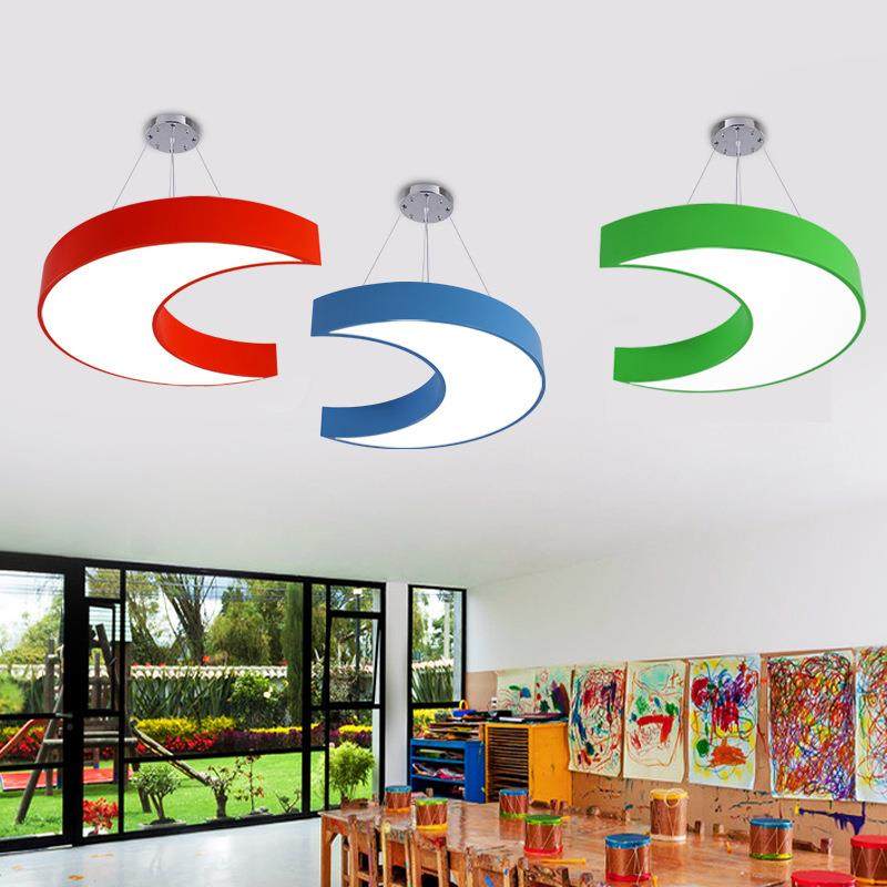 幼儿园led吊灯母婴店儿童乐堡云朵星星太阳月亮灯创意造型吸顶灯,淘宝优惠券,粉丝福利购,淘宝优惠卷