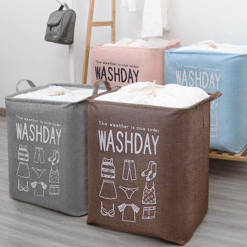 小布点加厚棉麻束口袋防水大容量 家用棉被收纳袋搬家打包袋,淘宝优惠券,粉丝福利购,淘宝优惠卷