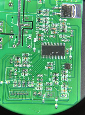 PDOK防静电PD-032A台夹式放大镜带LED多功能维修工作台灯20倍