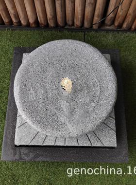 双色F132室内户外庭院流水仿石头简约风喷泉摆件-3