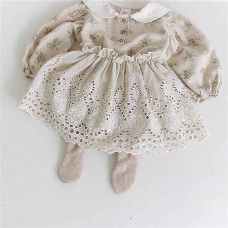 婴儿裙子半身裙春夏装女宝宝蕾丝镂空甜美短裙罩裙女童夏季半身裙,淘宝优惠券,粉丝福利购,淘宝优惠卷
