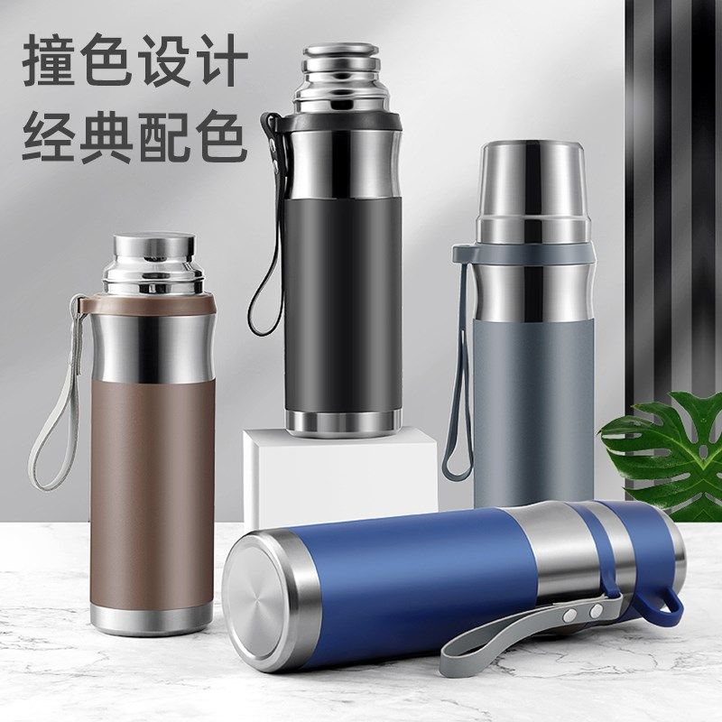 全钢316不锈钢大容量保温杯户外车载旅行壶便携学生泡茶运动水杯,淘宝优惠券,粉丝福利购,淘宝优惠卷
