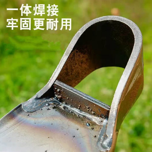 农用锄头锰钢弹簧钢锄草开沟锄头挖地农民翻地R松土神器种地锄头 - 图2
