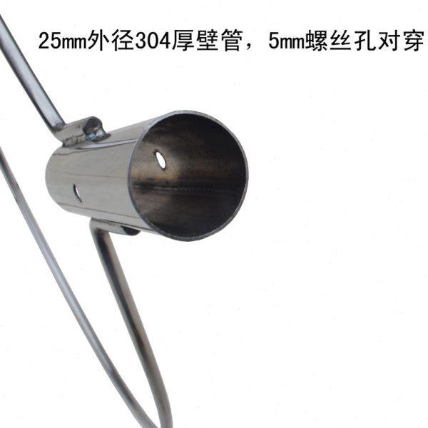 304不锈钢抄网头用单圈6mm粗径钢圈坚固实心捞网圈35cm/40cm/50cm,淘宝优惠券,粉丝福利购,淘宝优惠卷