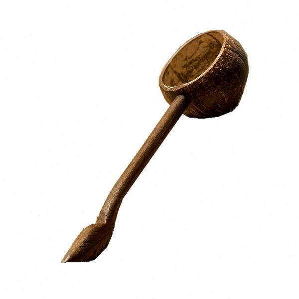 东南亚椰壳舀水勺木日式长柄水勺水瓢浇花勺子家用SPA茶道创意勺,淘宝优惠券,粉丝福利购,淘宝优惠卷