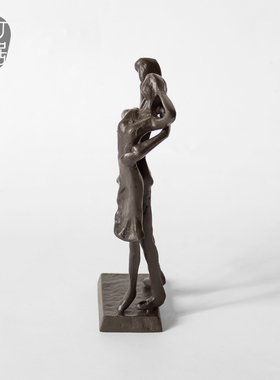 欧式铸铁双人舞蹈l摆件男孩女孩家居装饰品酒柜客厅个性工艺品创