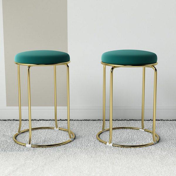 轻奢小凳子家用网红圆凳客厅矮凳卧室梳妆凳餐桌椅可叠放收纳板凳,淘宝优惠券,粉丝福利购,淘宝优惠卷