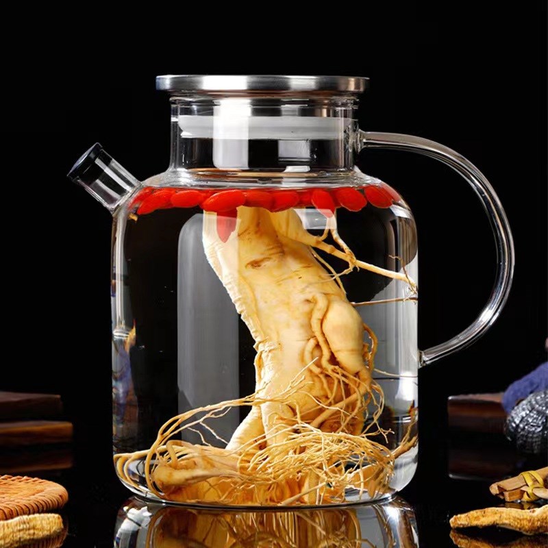 Wine bottle glass wine tank empty bottle high borosilicate x bayberry green plum wine container special high-end sealed wine tank