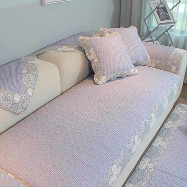 田园全棉沙发垫简约现代夏季布艺防滑沙发套罩四季通用沙发巾盖布,淘宝优惠券,粉丝福利购,淘宝优惠卷