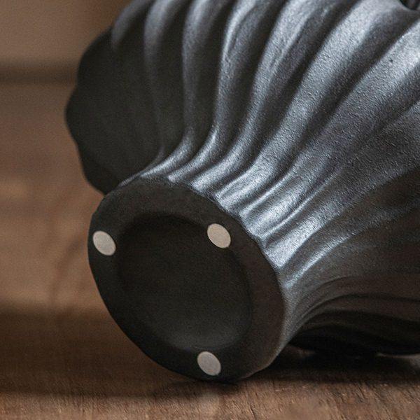 巷子尾〖轻奢艺术〗高级感花瓶复古插花器陶瓷侘寂风玄关入户摆件,淘宝优惠券,粉丝福利购,淘宝优惠卷